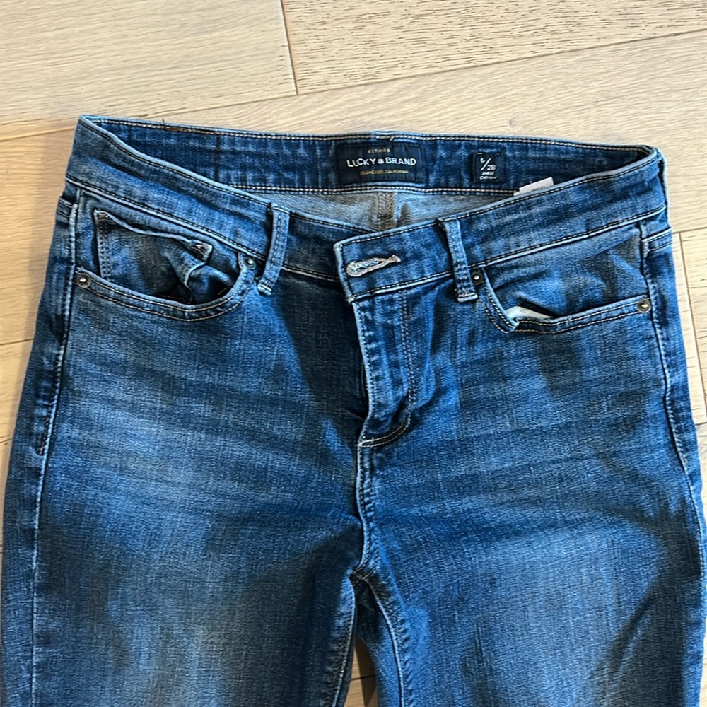 Lucky Brand Ava skinny medium rise ankle jeans size 28